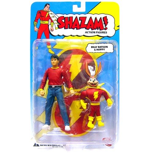  Shazam! (Captain Marvel): Billy Batson & Hoppy Action Figures 2-Pack