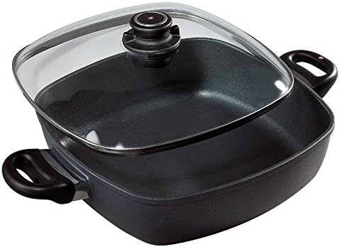 Swiss Diamond Pan: Covered Square Casserole Nonstick
