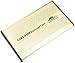 Electronics : TG 2.5" Hard drive enclosure high speed USB2.0 - silver metal case