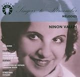 Ninon Vallin - Mélodies