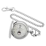 IMAGE OF Charles-Hubert, Paris Stainless Steel Automatic Pocket Watch
