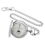 Charles-Hubert, Paris Stainless Steel Automatic Pocket Watch