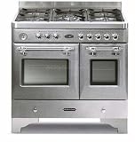 36 Dual Fuel 5 Burner Stainless Chiantishire Range Dbl Oven EC-FRRYC905D-S/CH