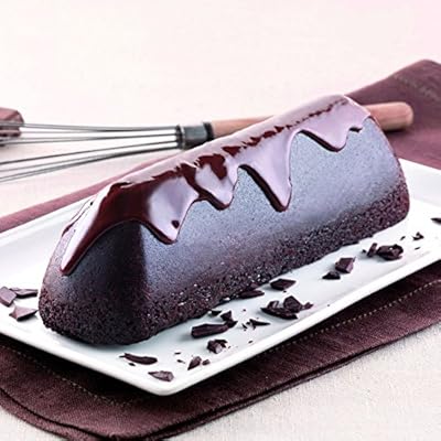 Baking Pastry Mould 9-Cavity Wedge Design Silicone Flexible Mold Cake, Chocolate, Candy Pan, Brownie, Ice Cream, Pudding