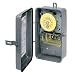 Intermatic T101R 120-Volt SPST 24 Hour Mechanical Time Switch with Outdoor Case