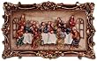 Decorative Plate - The Last Supper - 20in. - Imported