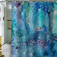 Shower Curtain Diver Paradise