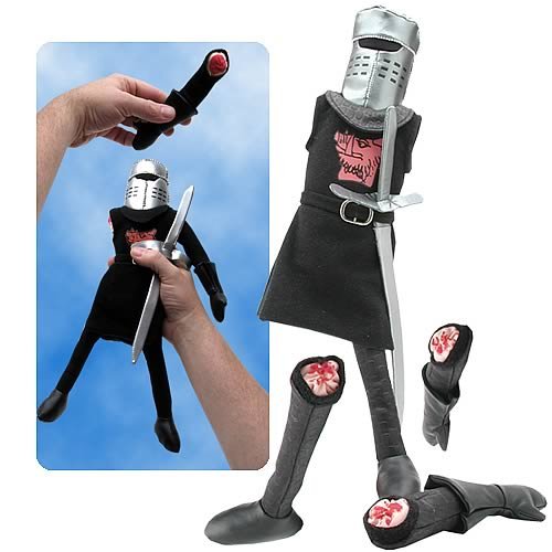 Childrens Toyshop  Toys : Toy Vault Black Knight Talking Plush, New & Improved