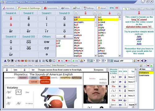 American English Pronunciation Patterns Professional 3.0