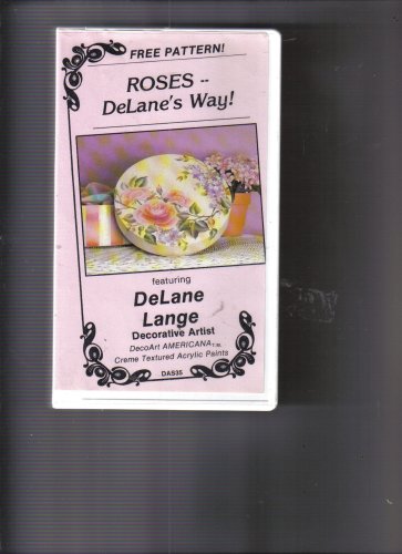 Video: Painting Roses Delane's Way
