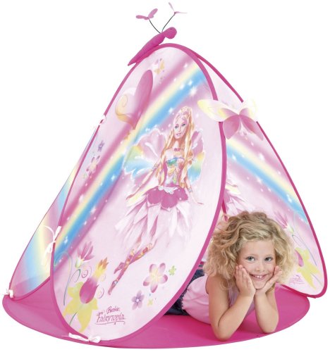 Childrens Toyshop  Toys : Barbie Fairytopia 3 Playhouse