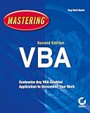 Mastering Microsoft VBA (Mastering),
Guy HartDavis