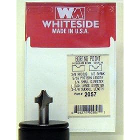 Whiteside - WS2057 - 3/8" Plunge Roundover w/ Plunge Point