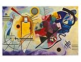 Jaune rouge bleu 1925, Art Poster by Wassily Kandinsky