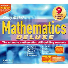 Click here to buy StudyWorks Mathematics Deluxe 3.0 by MathSoft Inc..