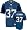 Shaun Alexander Blue Seattle Seahawks Youth NFL Replica Jersey - Large (14-16)