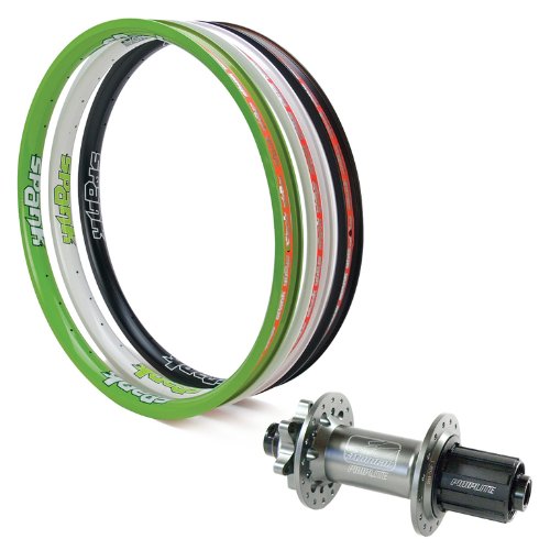 SPANK Stiffy AL40 rear wheel Pimplite 12/150mm 26 inch (Color: black)