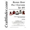 Beanie Baby Felt Costume Set 1 by