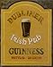 Dubliner Irish Pub Food & Beverage Art Poster Print by David Marrocco, 5x7