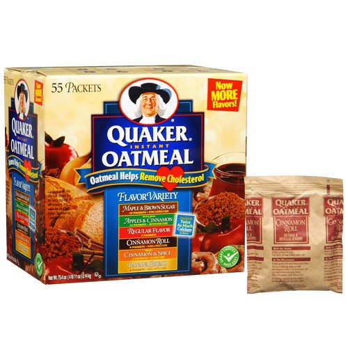 Instant Quaker Oatmeal