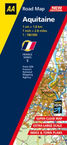 Buy Aquitaine (AA Road Map France Series) online at Discounted New and Used prices. Delivered to your door with City Travel Guides.com