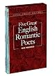 Five Great English Romantic Poets: Boxed Set: Lyric Poems / Selected Poems / Favorite Poems / the Rime of the Ancient Mariner and Other Poems / Selected Poems (Dover Thrift)