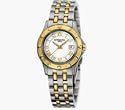 Raymond Weil Women's Tango 18k Gold-Plated and Stainless Steel Watch #5390-STP-00308