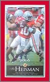 Ohio State Buckeyes - Dispatch - Heisman - Troy Smith - Wood Mounted Newspaper Print