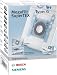Bosch Megaair Super Tex Type G  Vacuum Bag, 4 Litre Capacity, Pack Of 4 And Includes A Micro Hygiene Filter For The Motor
