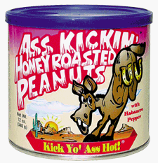 Ass Kickin Honey Roasted Peanuts lg. by Southwest Specialty Food