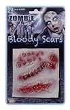 3 Zombie Bloody Scars Costume Latex Wound Prosthetics