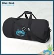 BLUE CRABS Duffel Bag Deluxe Blue Crab DUFFLE Travel / Fitness / Overnight Bag Luggage