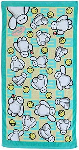 UCHINO Disney bay Max bath towel 60 ~ 120cm bay Max White Green 4115B527 G