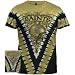 New Orleans Saints - Logo V-Dye Tie Dye T-Shirt