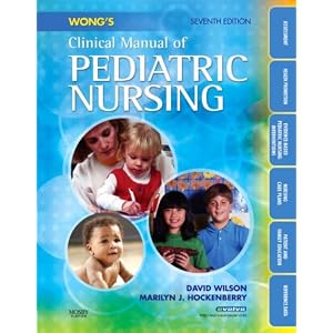 Click here to buy Wong's Clinical Manual of Pediatric Nursing (CLINICAL MANUAL OF PEDIATIC NURSING... by David Wilson MS RNC and Marilyn J. Hockenberry PhD RN-CS PNP FAAN.