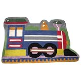 Train Rug - Multicolored (Train-Shaped)