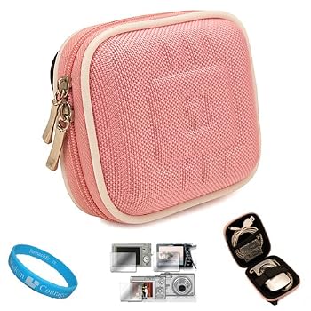 Set A Shopping Price Drop Alert For Flip Video Carrying Case for Flip Video Ultra Series Camcorder + Screen Protector Kit (10 Color to Choose From) (Nylon Pink)