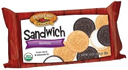 Country Choice Organic Duplex Sandwich Cremes, 12-Ounce Packages (Pack of 6)