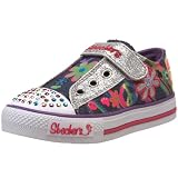 Skechers Toddler Shuffles-Funkadelic One Strap Lighted Low Top Sneaker