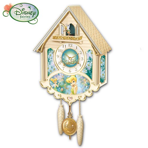 Disney Tinker Bell's Magical Moments Cuckoo Clock by The