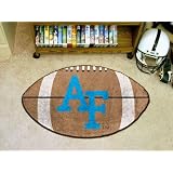 Air Force Academy Fighting Falcons Football Shaped Area Rug Welcome Bath Mat by 