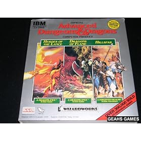 Click here to buy AD&D 3 Pack includes HEROES OF THE LANCE DRAGONS OF FLAME HILLSFAR by Advanced Dungeons & Dragons Computer Product.