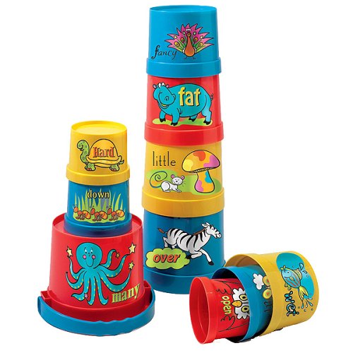 Childrens Toyshop  Toys : Ten Stacking Buckets