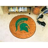 29 Round Michigan State Spartans Basketball Mat