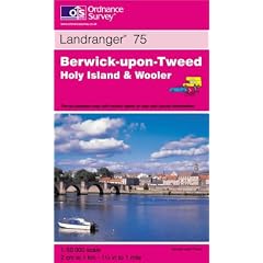 Landranger 0075: Berwick-Upon-Tweed, Holy Island & Wooler
