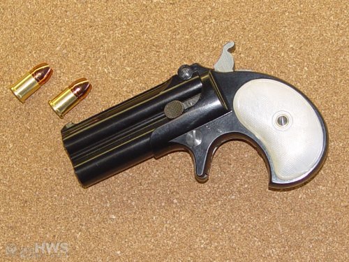 ハートフォード　【モデルガン】　ダブルデリンジャー・ブラック　完成品