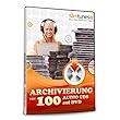 100 MUSIK-CDs archiviert auf DVD
