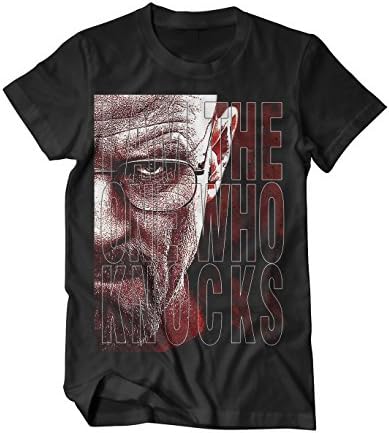 King Of Shirts 52-01, Heisenberg I Am The One Who Knocks - XXXL, (Black)