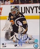 RYAN MILLER Buffalo Sabres SIGNED 8x10 Action Photo