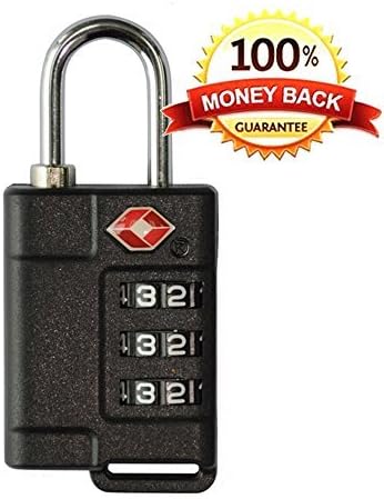 Just Lock---tsa Lock Combination Travel Luggage Padlock - Heavy Duty, Airport Security Friendly